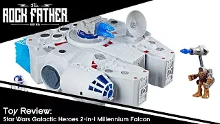 Toy Review: Star Wars Galactic Heroes 2-in-1 Millennium Falcon Playset (Solo: A Star Wars Story)