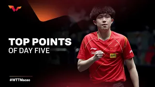 Top Points of Day 5 | WTT Macao