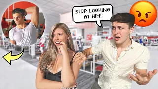 CHECKING OUT OTHER GUYS IN FRONT OF MY BOYFRIEND!! **BAD IDEA**