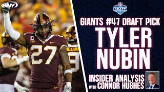 Giants select Minnesota safety Tyler Nubin in NFL Draft, what will he bring to the defense? | SNY