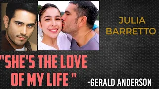 GERALD INAMING SI JULIA ANG LOVE OF HIS LIFE #juliabarretto #geraldanderson