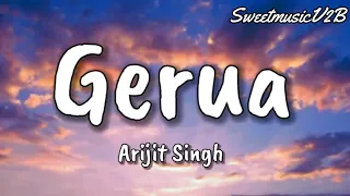 Gerua lyrics  Dilwale  Shah Rukh Khan, Kajol  Arijit Singh  Pritam @Sweet_Music_V2B