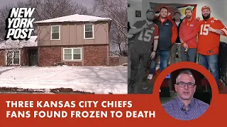 Three Kansas City Chiefs fans found frozen to death