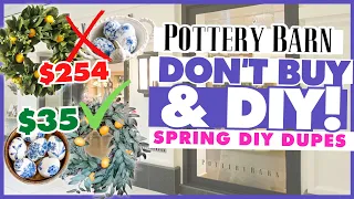 WOW! Spring & Easter Decor DIYS on a BUDGET! ☀️ Save HUNDREDS DIYing vs. Buying from Pottery Barn!