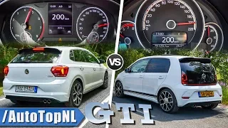 VW UP GTI vs POLO GTI | ACCELERATION POV & SOUND by AutoTopNL