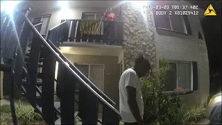 Security Pulls Up On Crazy Girl Arguing With Boyfriend