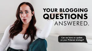 Your Blogging Questions Answered | Blogging Q&A With 7-Figure Blogger | By Sophia Lee Blogging