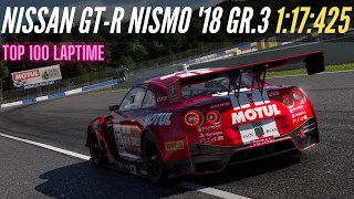 Gran Turismo 7: Daily Race Road Atlanta | Nissan GT-R NISMO 18 Gr. 3 Hotlap [4K]