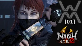 Прохождение Nioh 2 [01] - Деревня проклятых лепестков - Стрим 05/02/21