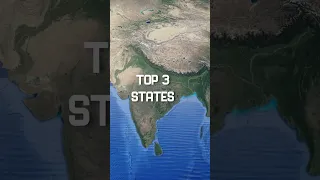 Top 7 Indian States by Budget 2022-23 #shorts