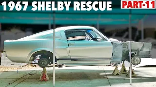 (Part-11) 1967 Shelby GT500 Project BETSY Mustang Fastback - Fixing SHADY SHOP work - Replica Build