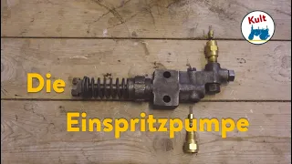 Die Lanz Bulldog Glühkopf Traktor Einspritzpumpe - Die Technik und Funktion - Ursache und Wirkung