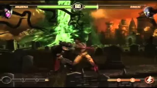 Mortal Kombat 9 - Mileena (Arcade Ladder) [Hard] No Matches Lost (2011)