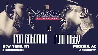 IRON SOLOMON VS RUM NITTY SMACK/ URL RAP BATTLE | URLTV