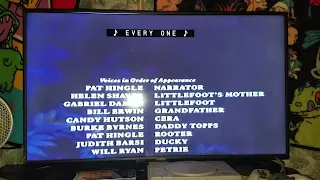 The Land Before Time (1988) End Credits