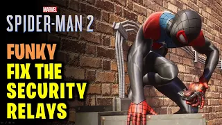 Funky: Find and Fix the Security Relay | Spider-Man 2