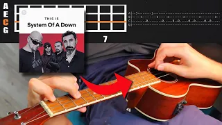 AERIALS System of a Down Ukulele Tutorial