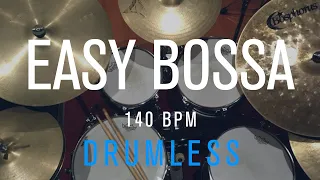 Easy Bossa Nova Jazz Drumless Backing Track | 140 Bpm