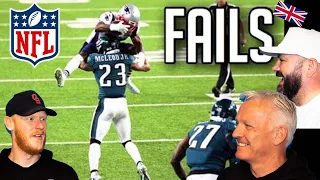 NFL Fails REACTION!! | OFFICE BLOKES REACT!!