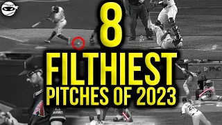 The NASTIEST Pitches of the 2023 MLB Season! #mlb
