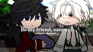 be my friend, sanemi. | DEMON SLAYER/KNY |