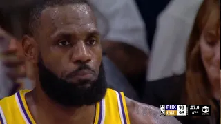 LBJ PUTS ENTIRE TEAM ON HIS BACK IN 4TH! SHOCKS SUNS! TOOK OVER THE GAME! GOES CLUTCH!