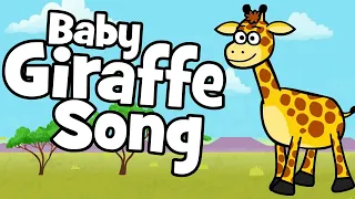 Baby Giraffe Song - animal dance song for kids | Hooray Kids Songs & Nursery Rhymes - funny kid song