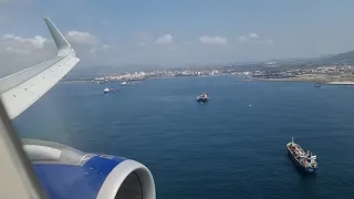 British Airways ✈ A320 G-EUYP ✈ Gibraltar Arrival【HD 1080p】