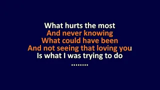 State of Mine - What Hurts The Most (Rascal Flatts Cover) - Karaoke Instrumental Lyrics - ObsKure