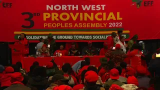 The Announcement of the EFF North West Provincial People's Assembly Top 5