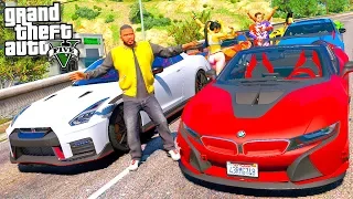 УЛИЧНЫЕ ГОНКИ НА РЕДКОЙ BMW i8 В ГТА 5 МОДЫ! РЕАЛЬНАЯ ЖИЗНЬ ОБЗОР МОДА GTA 5! ГТА МОДЫ (GTA 5 Mods)