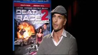 Death Race 2 - Luke answers Sharna - Own it 1/18 on Blu-ray & DVD