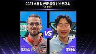 [3rd Place P/O] 🇺🇸Chris VIA vs 🇰🇷Hae-sol HONG [Storm Cup International Bowling Championship 2023]