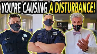 "YOU'RE CAUSING A DISTURBANCE WITH YOUR PRESENCE & FILMING!" Village Hall Supervisor Educated! | 1A