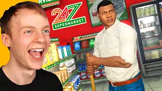 GTA 5 - PLAYING as a SHOPKEEPER!