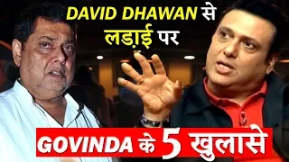 Govinda Reveals 5 Shocking Revelations On Fight With David Dhawan