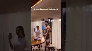 Andrea Brillantes nanguna sa suprise para kay Ricci Rivero ,Ricci Naiyak😍