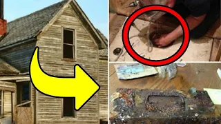 Man Finds Hidden Treasure under Carpet at Grandparents’ Neglected Farmhouse