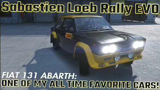 Sabastien Loeb Rally EVO - FIAT 131 ABARTH: One Of My All Time Favorite Cars!