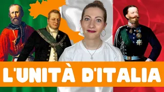ITALIAN UNIFICATION: events & protagonists of the 3 Wars of Independence (Risorgimento) 🇮🇹