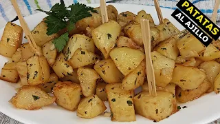 PATATAS AL AJILLO. APERITIVO TRADICIONAL. 🤩Fácil y Rápido 🤩 BRUTAL