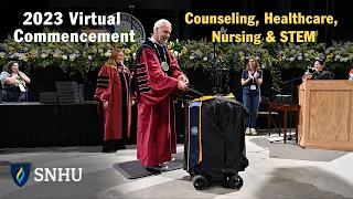 Virtual Commencement, Saturday, May 20 at 2pm ET: Counseling, Healthcare, Nursing, & STEM Programs