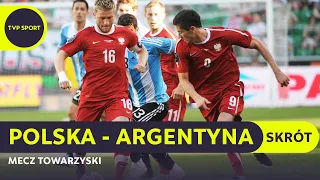 POLSKA – ARGENTYNA: LEWANDOWSKI W CIENIU BROŻKA, DEBIUT KLICHA | SKRÓT MECZU (2011)