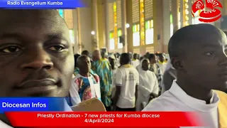 Priestly Ordination of 7 new Priests for the diocese of Kumba - 4/4/2024. (COMPLETE MASS).
