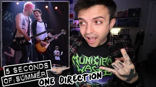 One Direction X 5 Seconds Of Summer - Teenage Dirtbag (REACTION)