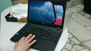 Распаковка Acer Extensa NB-EX2519-10RW