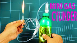 how to make a mini biogas cylinder at home - How to make a gobar gas cylinder