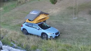 Treeline Outdoors Tent on Subaru Crosstrek