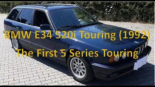 BMW E34 520i Touring Manual (1992) Youngtimer Review - The First 5 Series Touring