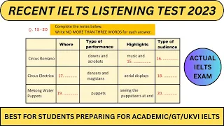 ACCOMMODATION REQUEST FORM | RECENT IELTS Listening Practice Test 2023 with Answers |